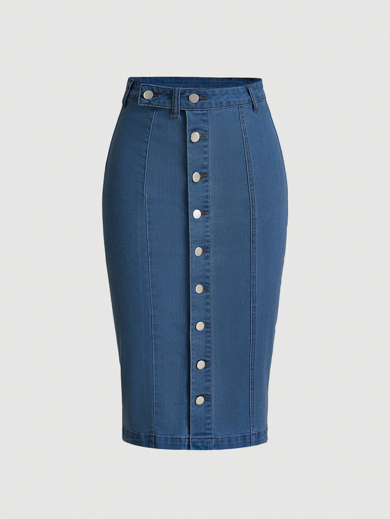 Women's Blue Denim Skirt - NZC Apparel: Nashz Couture