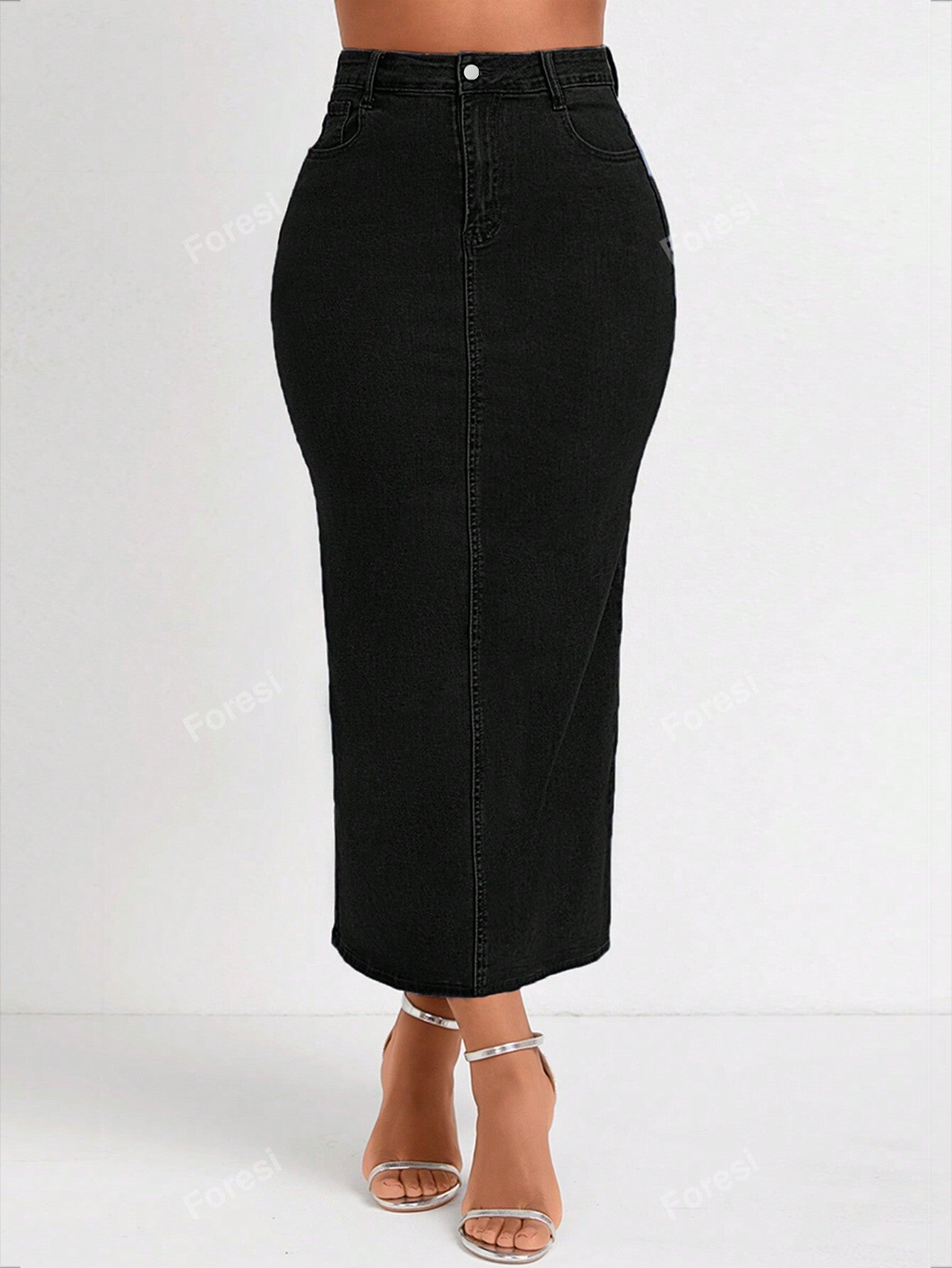 Denim Skirt Bodycon Design - NZC Apparel: Nashz Couture