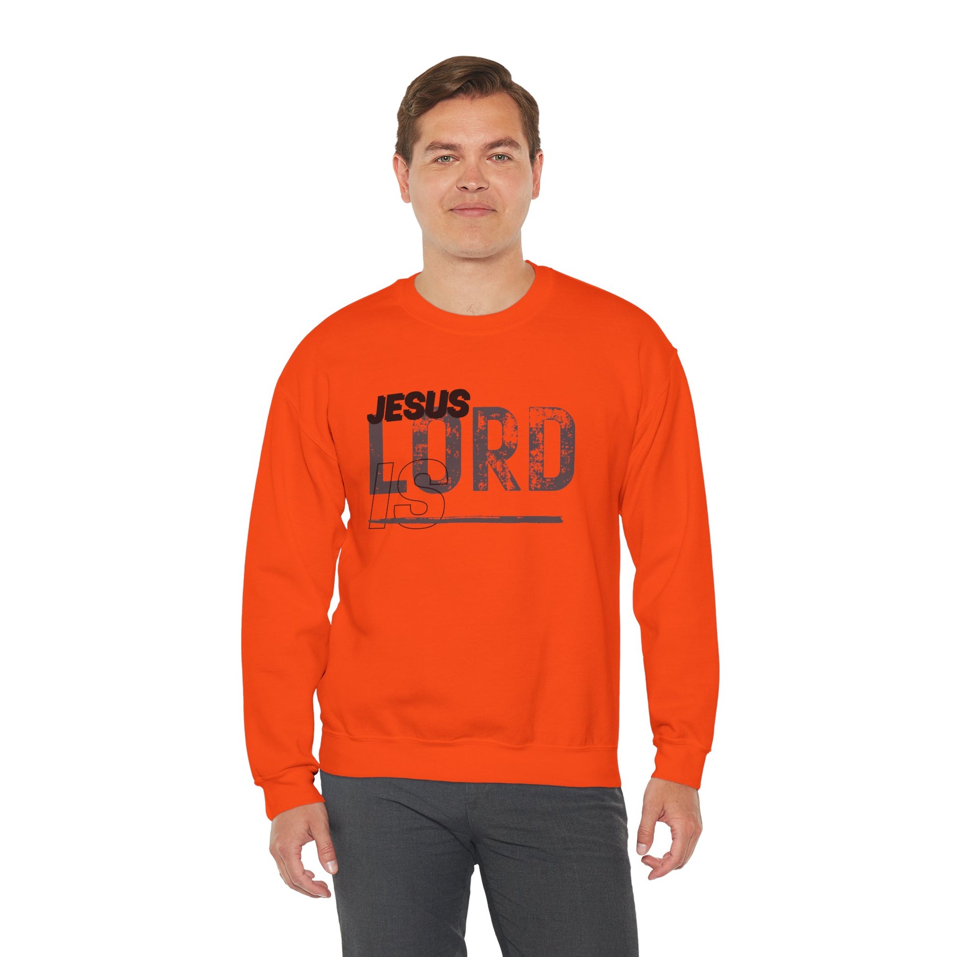 JESUS IS LORD Crewneck Sweatshirt - NZC Apparel: Nashz Couture