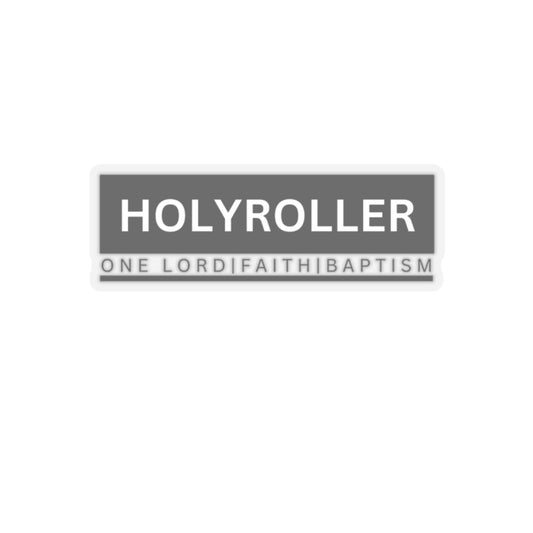 HOLY ROLLER Kiss-Cut Stickers - NZC Apparel: Nashz Couture