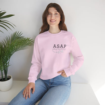 Christian Woman Sweatshirt - Always Say A Prayer ASAP - NZC Apparel: Nashz Couture