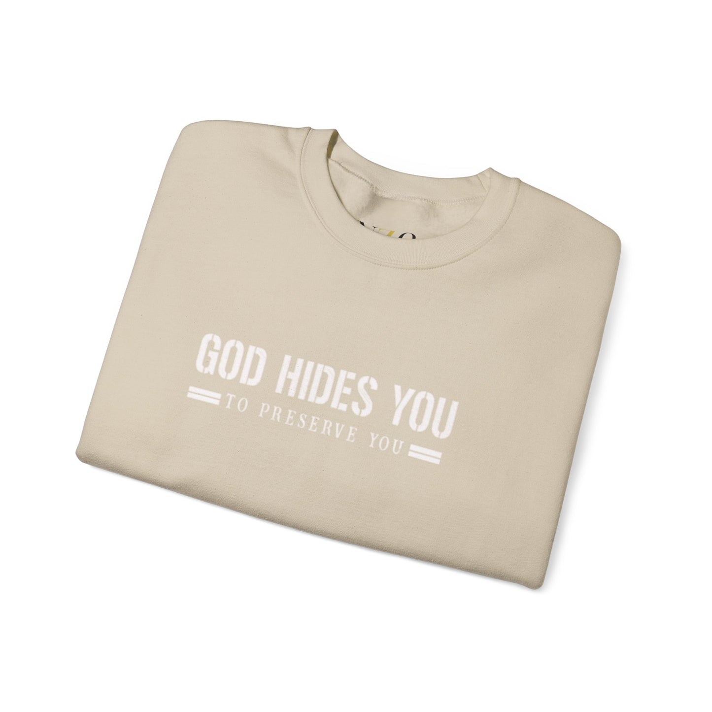 Christian God Hides You Unisex Sweatshirt - NZC Apparel: Nashz Couture