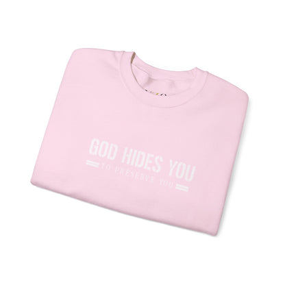 Christian God Hides You Unisex Sweatshirt - NZC Apparel: Nashz Couture