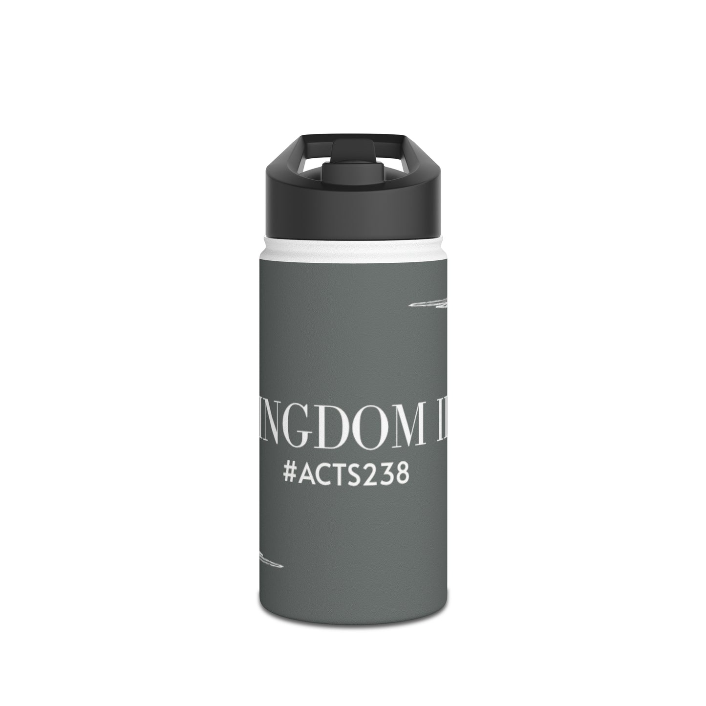 KINGDOM ID Stainless Steel Water Bottle - NZC Apparel: Nashz Couture