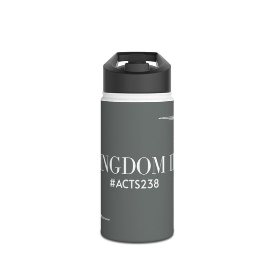 KINGDOM ID Stainless Steel Water Bottle - NZC Apparel: Nashz Couture