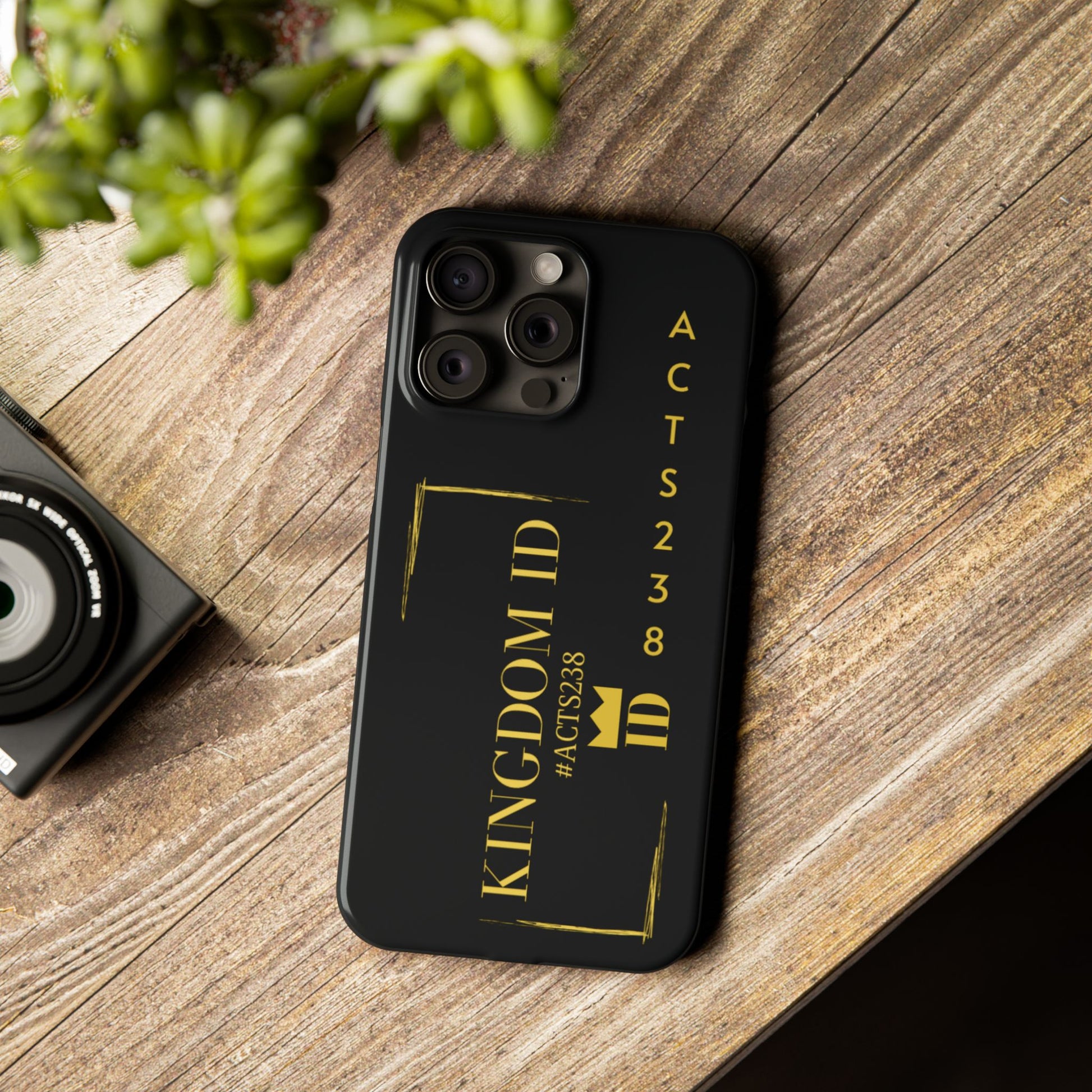 Kingdom ID- Slim Phone Case - NZC Apparel: Nashz Couture