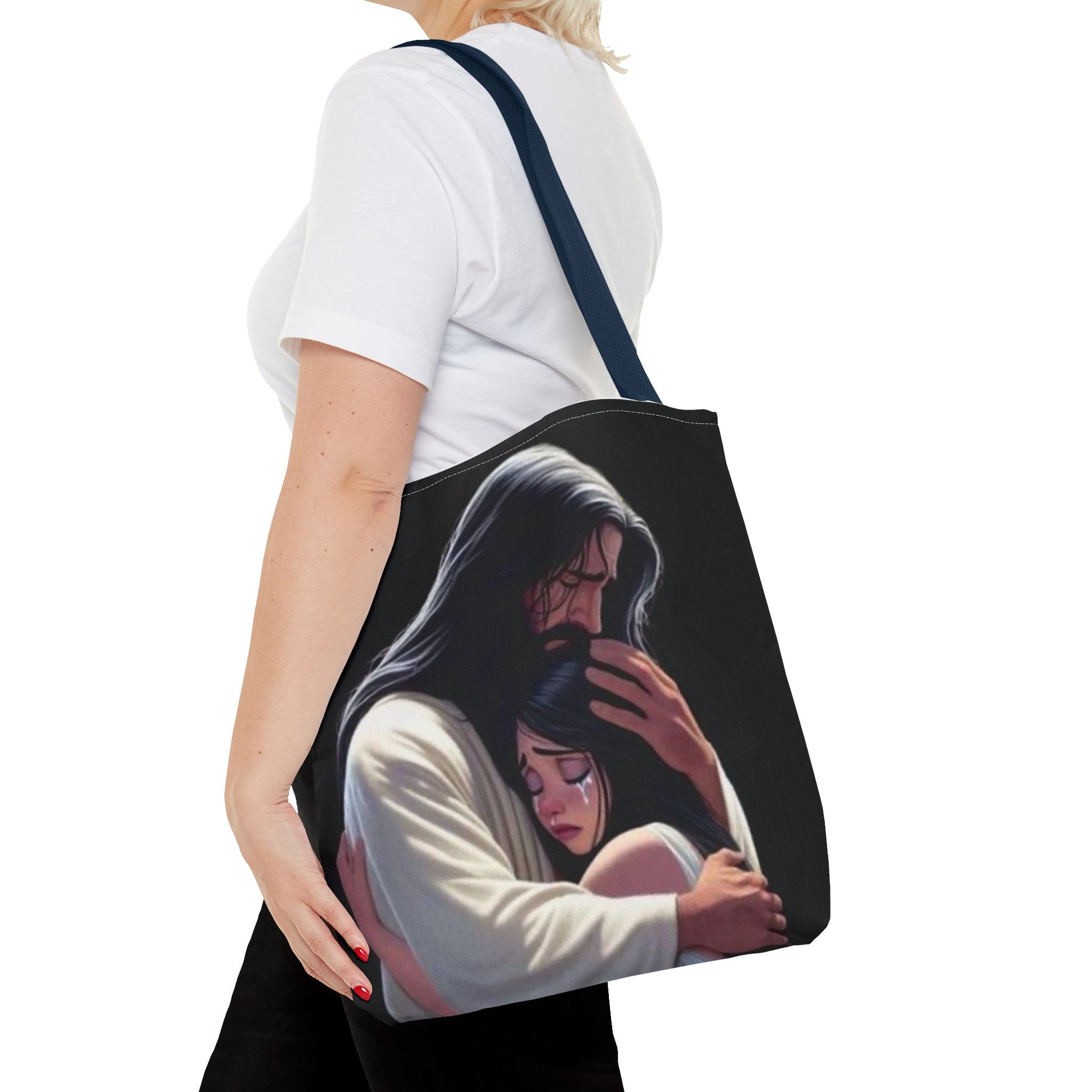 Jesus Safe Arms- Tote Bag - NZC Apparel: Nashz Couture