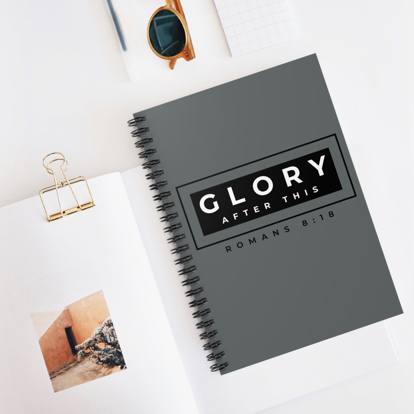 GLORY AFTER THIS Notebook - NZC Apparel: Nashz Couture