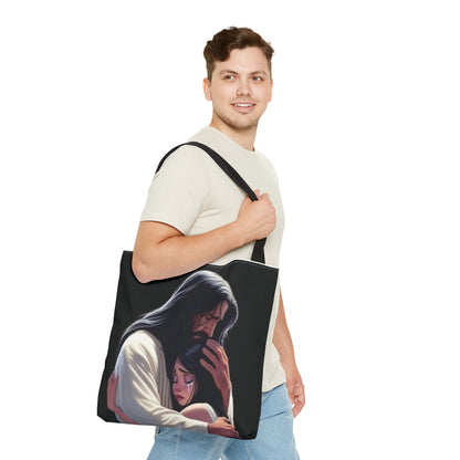 Jesus Safe Arms- Tote Bag - NZC Apparel: Nashz Couture