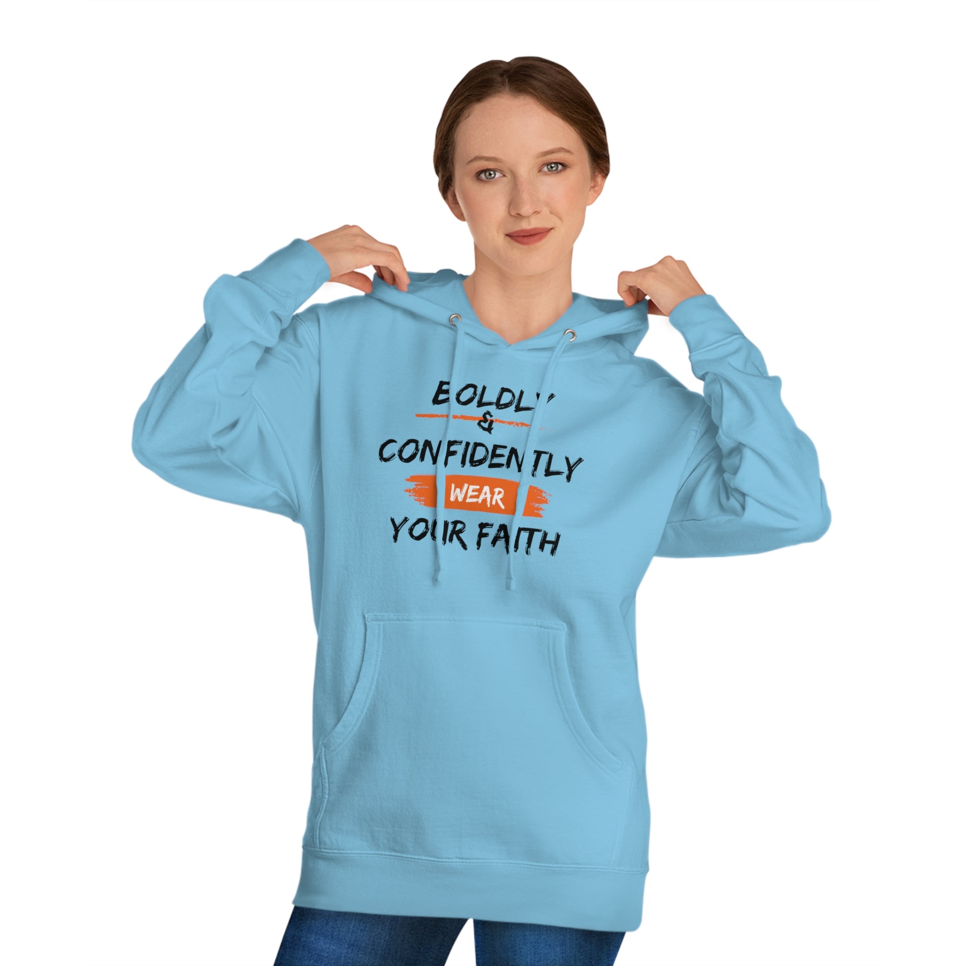 BE BOLD Hooded Sweatshirt - NZC Apparel: Nashz Couture