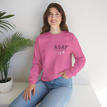 Christian Woman Sweatshirt - Always Say A Prayer ASAP - NZC Apparel: Nashz Couture