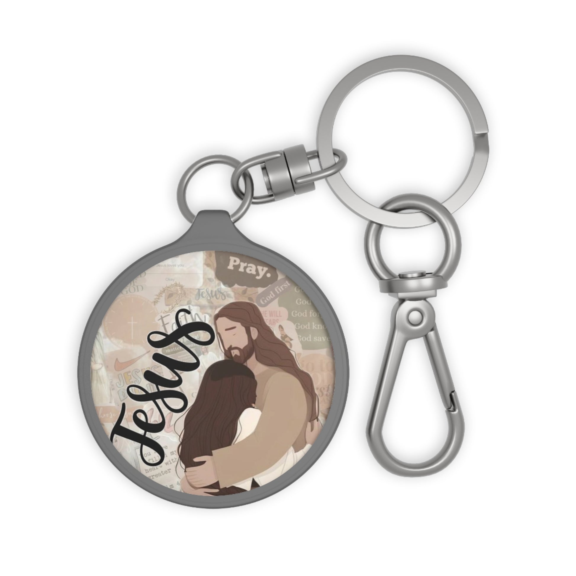 Jesus Keyring Tag - NZC Apparel: Nashz Couture