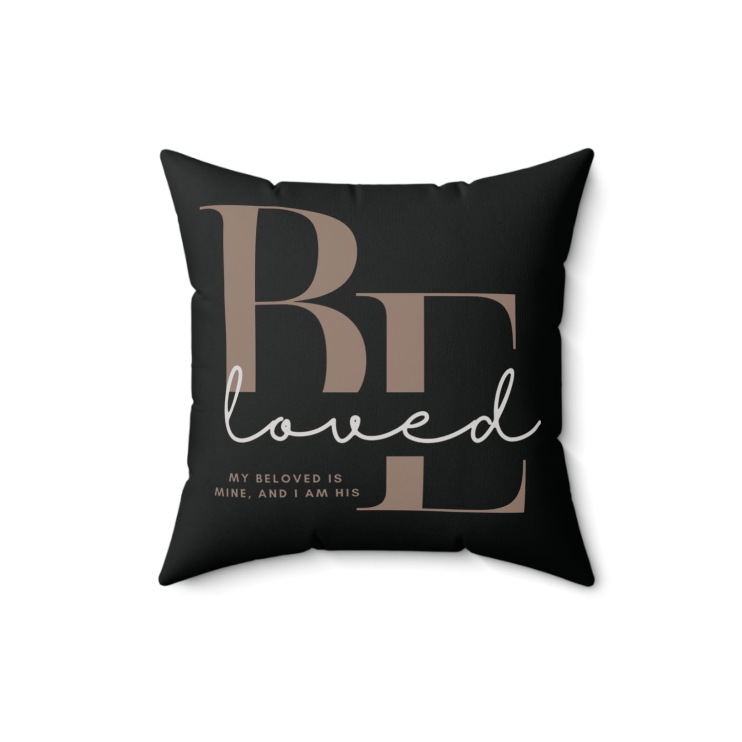 BELOVED Square Pillow Decoration - NZC Apparel: Nashz Couture