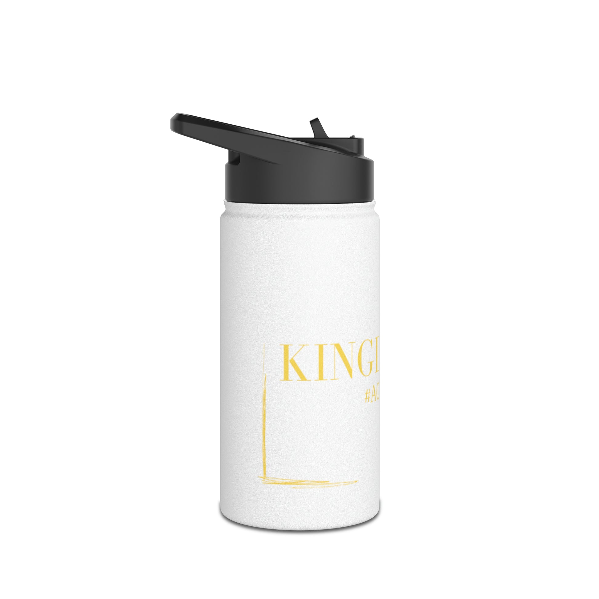 KINGDOM ID Stainless Steel Water Bottle - NZC Apparel: Nashz Couture