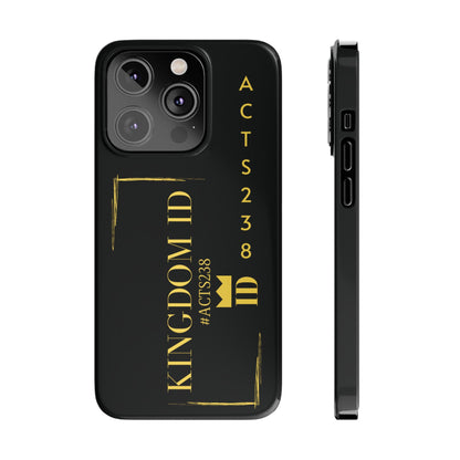 Kingdom ID- Slim Phone Case - NZC Apparel: Nashz Couture