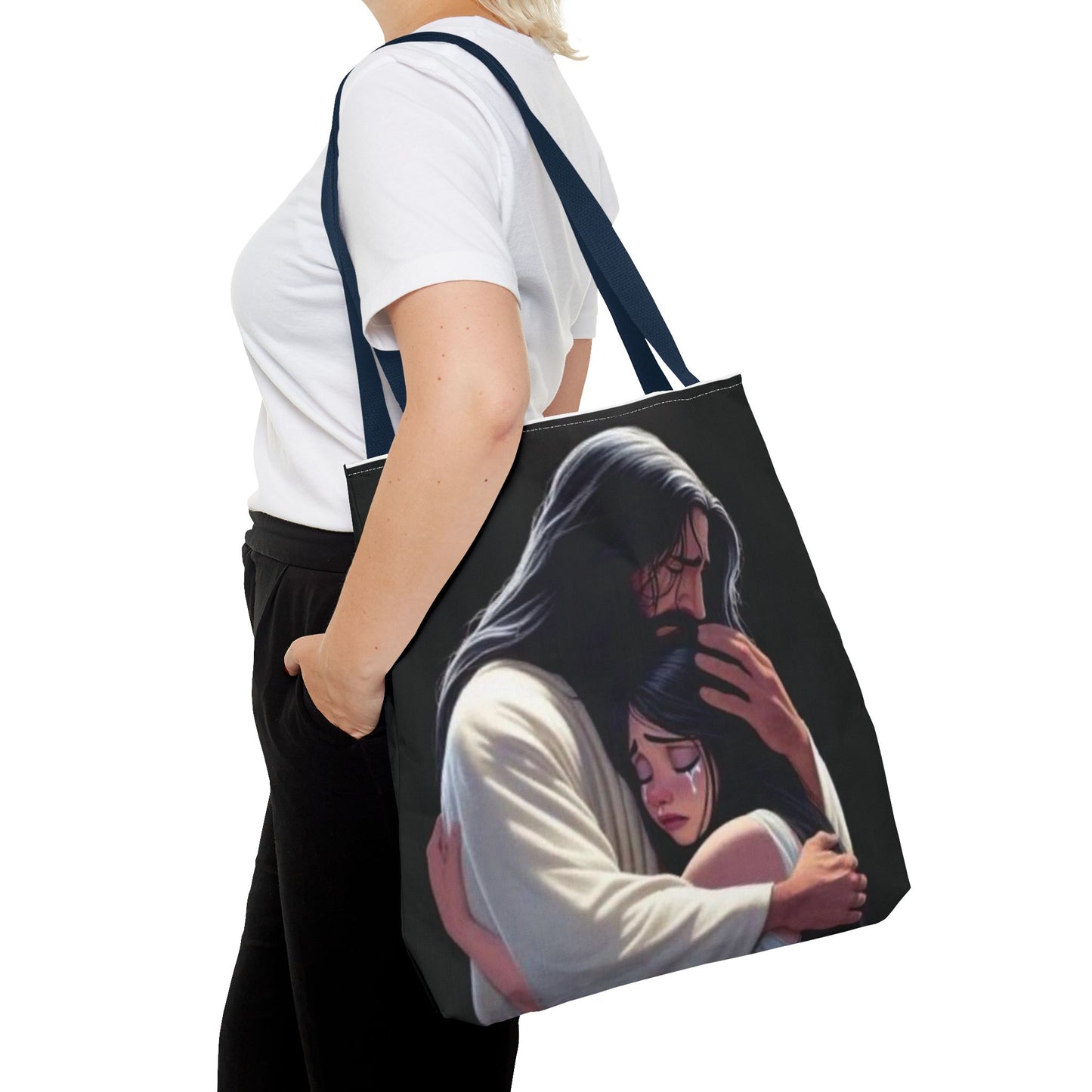 Jesus Safe Arms- Tote Bag - NZC Apparel: Nashz Couture