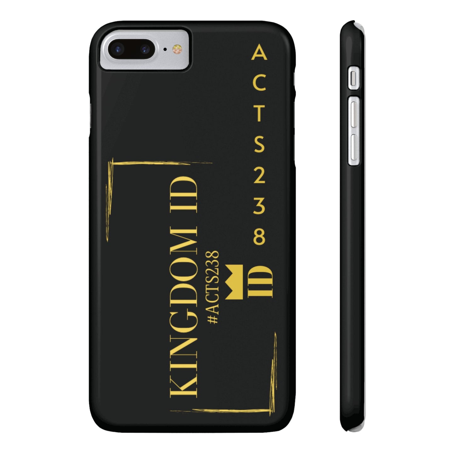 Kingdom ID- Slim Phone Case - NZC Apparel: Nashz Couture