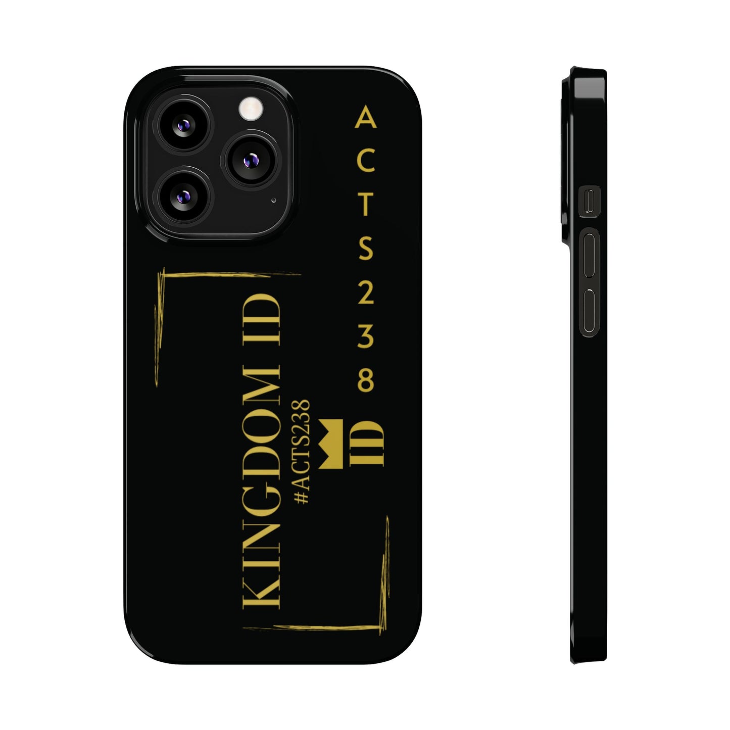 Kingdom ID- Slim Phone Case - NZC Apparel: Nashz Couture