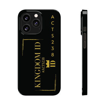 Kingdom ID- Slim Phone Case - NZC Apparel: Nashz Couture