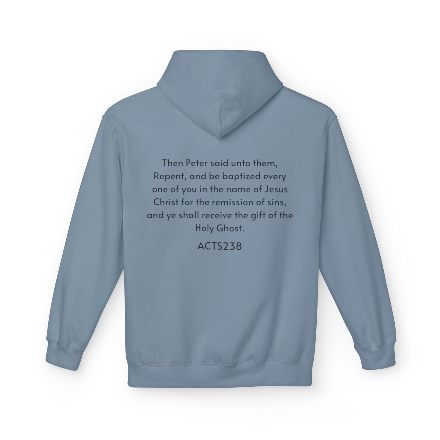 Christian Kingdom ID Acts 2:38 Hoodie - NZC Apparel: Nashz Couture