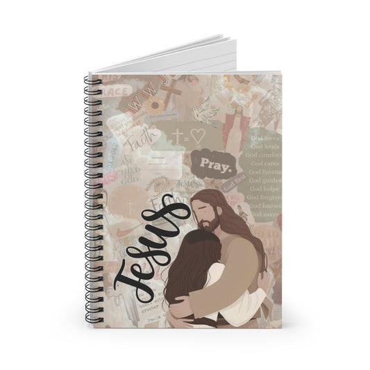 Jesus Spiral Notebook - Ruled Line - NZC Apparel: Nashz Couture