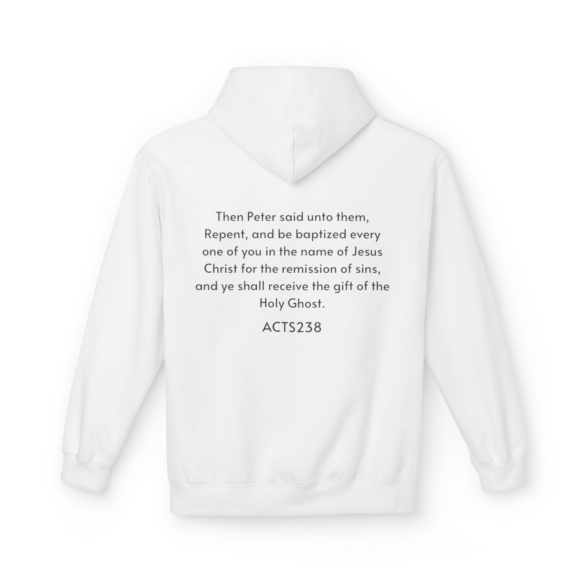 Christian Kingdom ID Acts 2:38 Hoodie - NZC Apparel: Nashz Couture