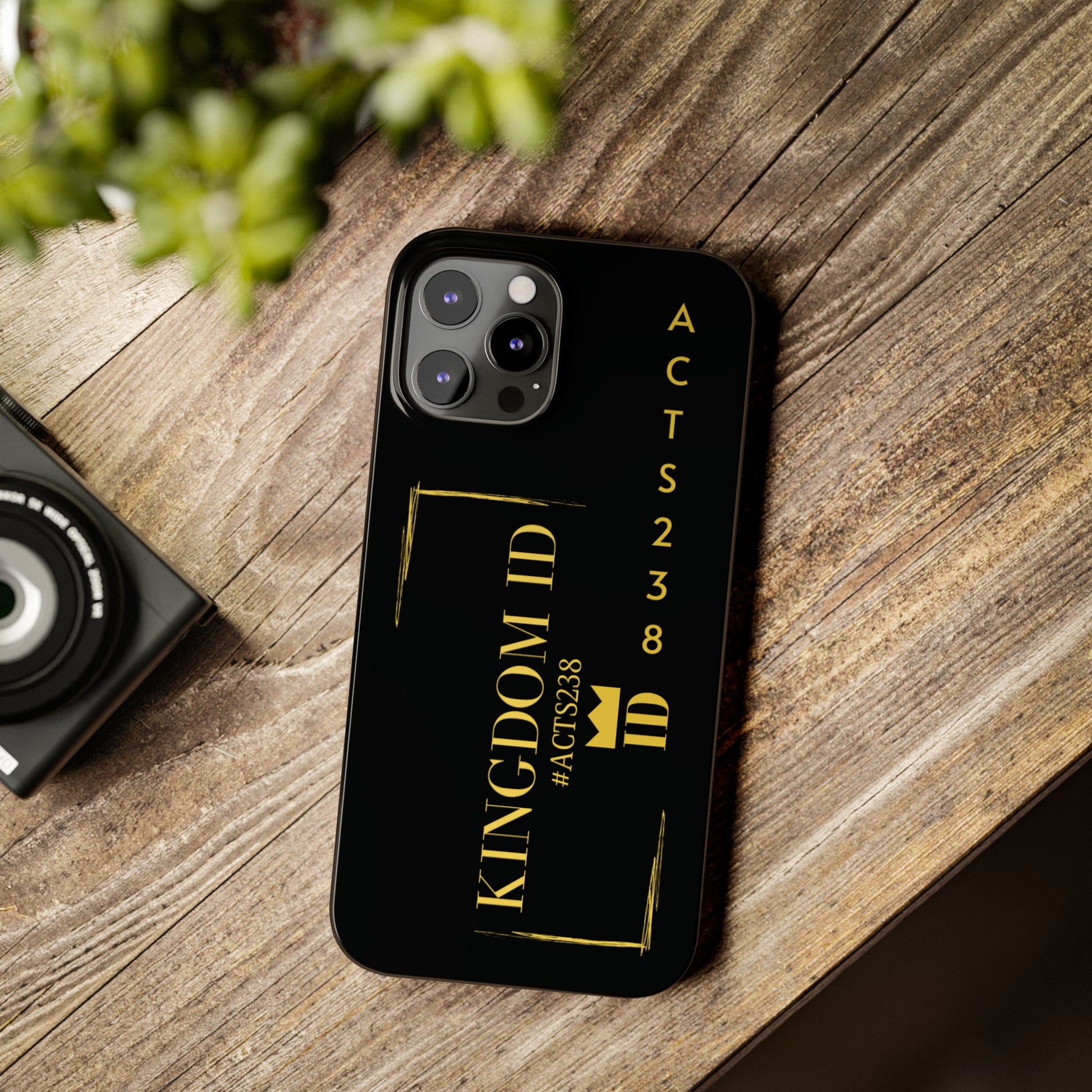 Kingdom ID- Slim Phone Case - NZC Apparel: Nashz Couture