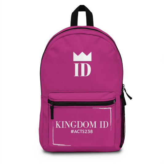 KINGDOM ID Backpack - NZC Apparel: Nashz Couture