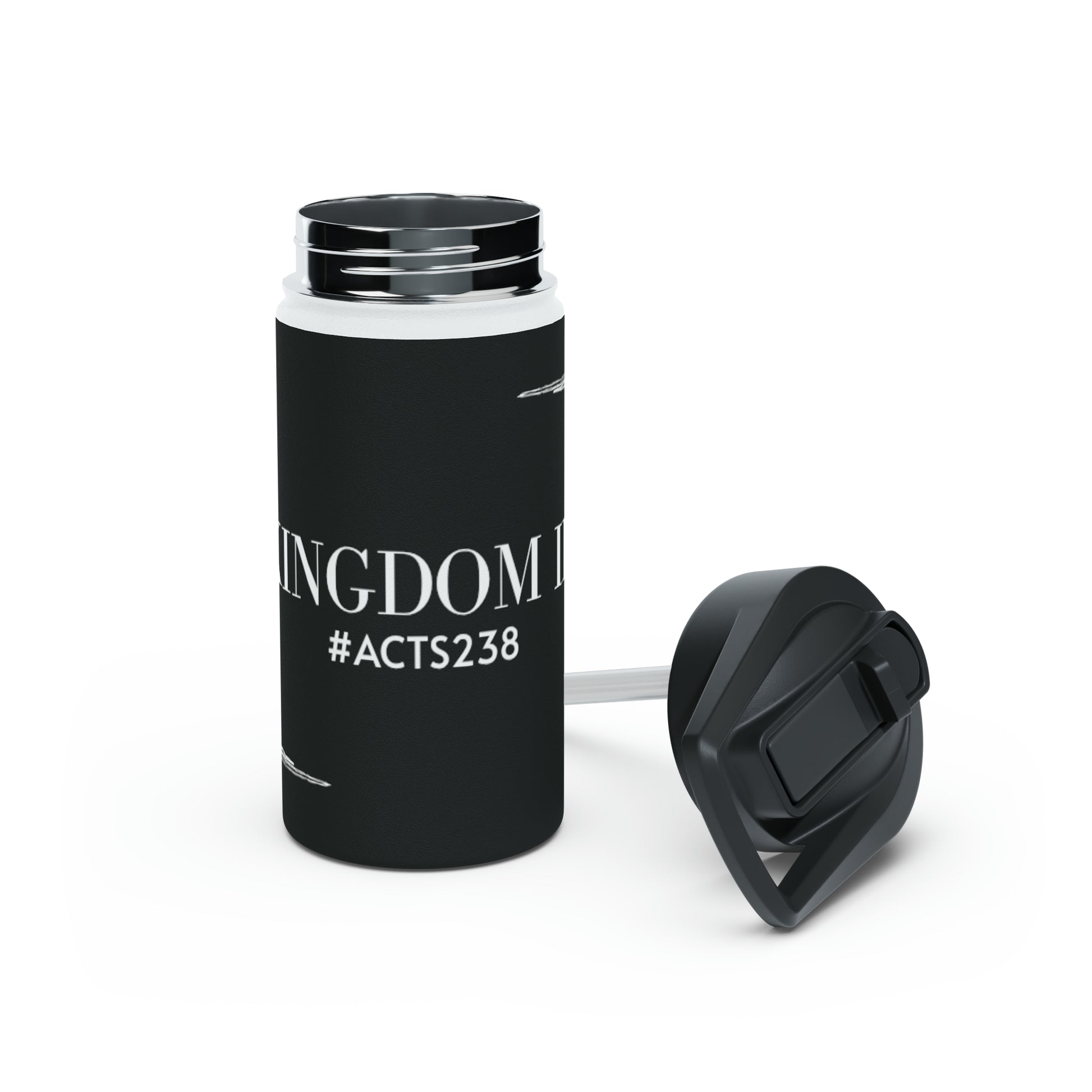 KINGDOM ID Stainless Steel Water Bottle - NZC Apparel: Nashz Couture