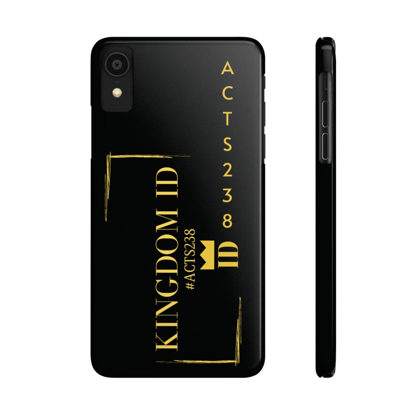 Kingdom ID- Slim Phone Case - NZC Apparel: Nashz Couture