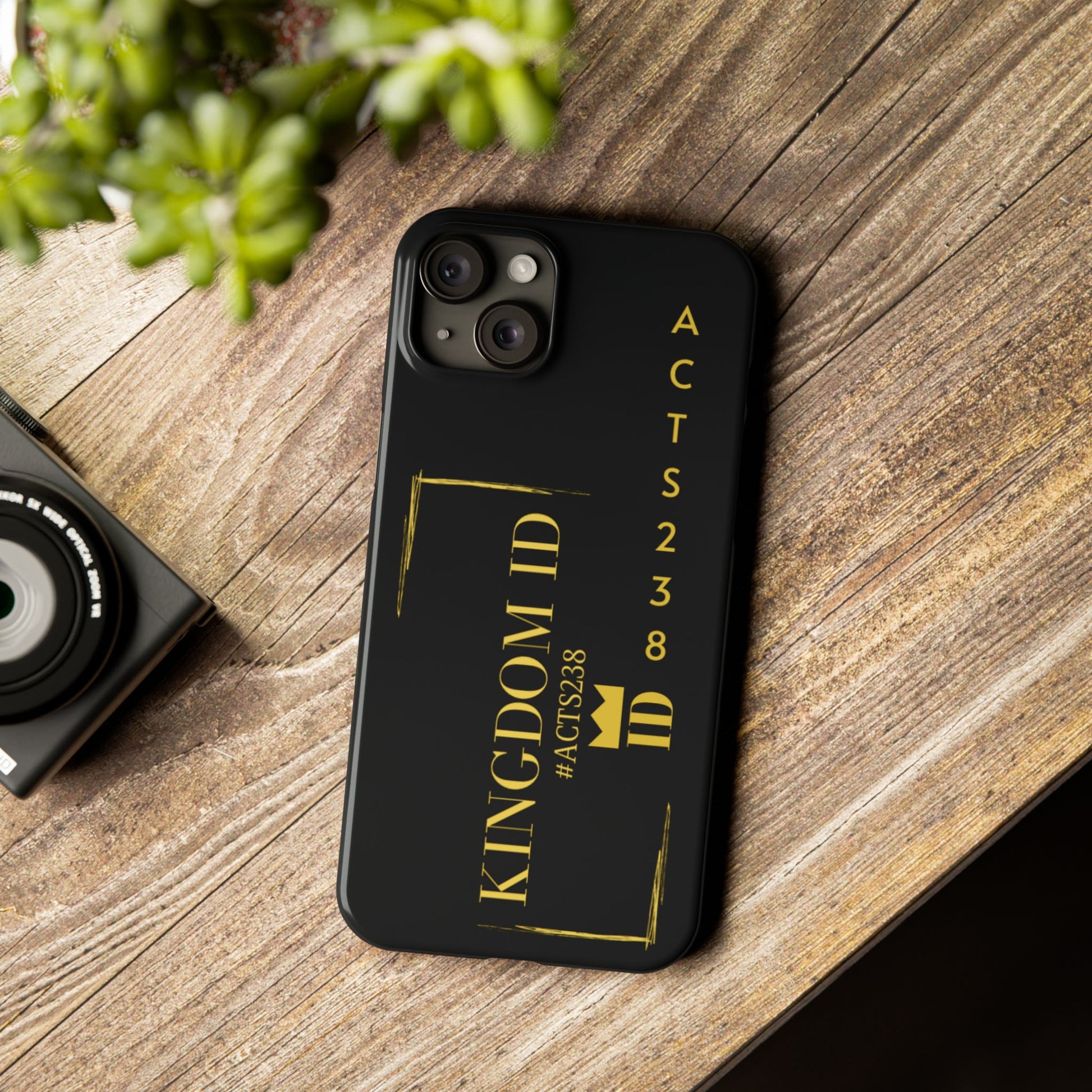 Kingdom ID- Slim Phone Case - NZC Apparel: Nashz Couture