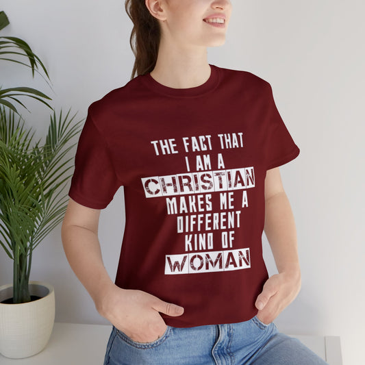 CHRISTIAN WOMAN T-SHIRT - NZC Apparel: Nashz Couture