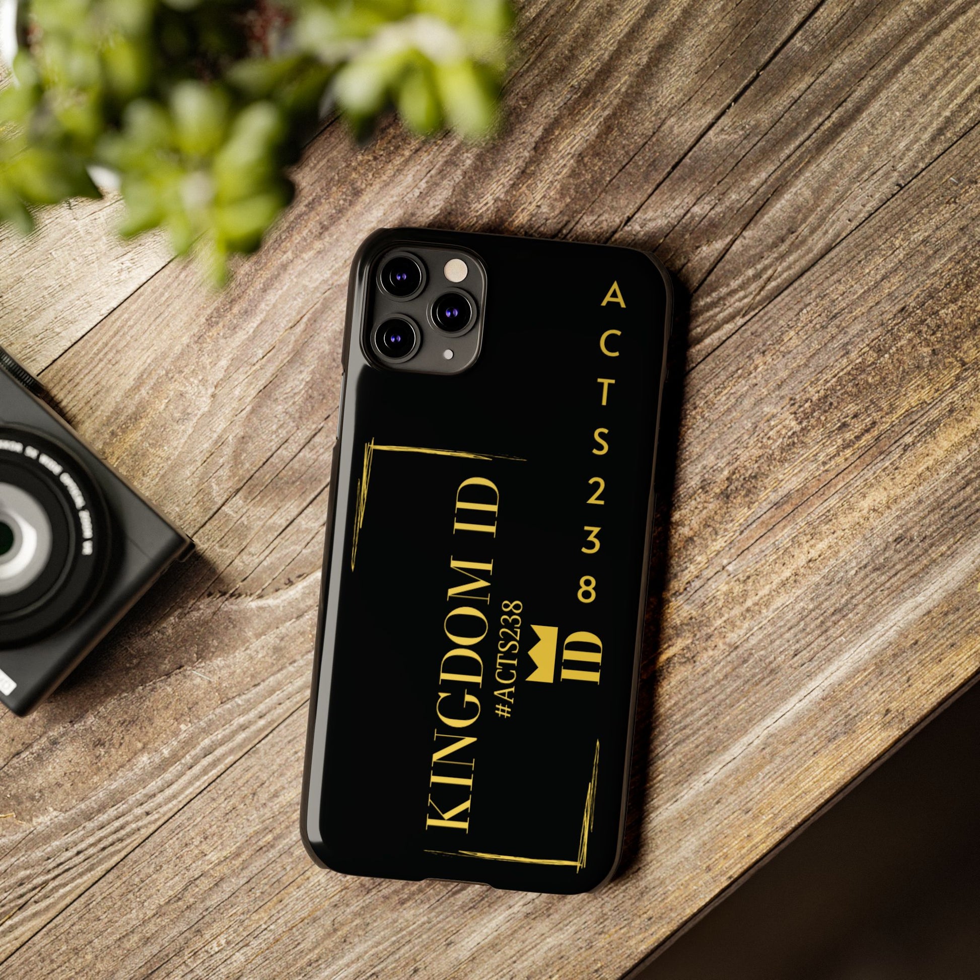 Kingdom ID- Slim Phone Case - NZC Apparel: Nashz Couture