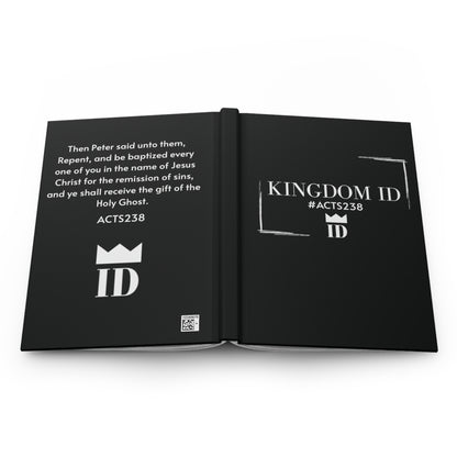 KINGDOM ID Hardcover Journal - NZC Apparel: Nashz Couture