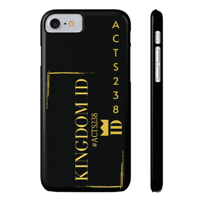 Kingdom ID- Slim Phone Case - NZC Apparel: Nashz Couture