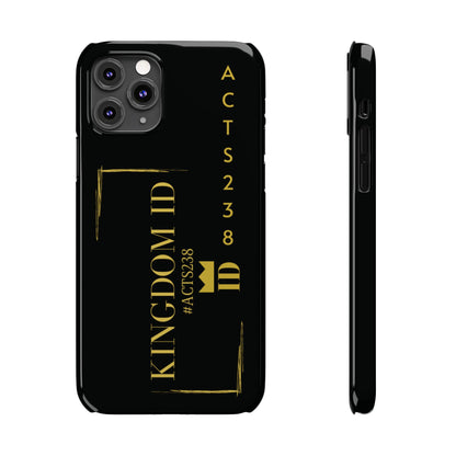 Kingdom ID- Slim Phone Case - NZC Apparel: Nashz Couture