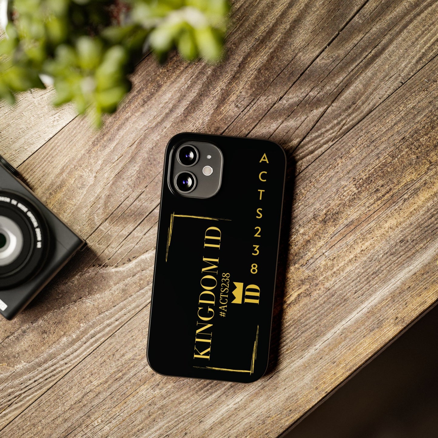 Kingdom ID- Slim Phone Case - NZC Apparel: Nashz Couture