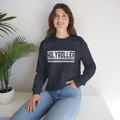 HOLY ROLLER Unisex Crewneck Sweatshirt - NZC Apparel: Nashz Couture