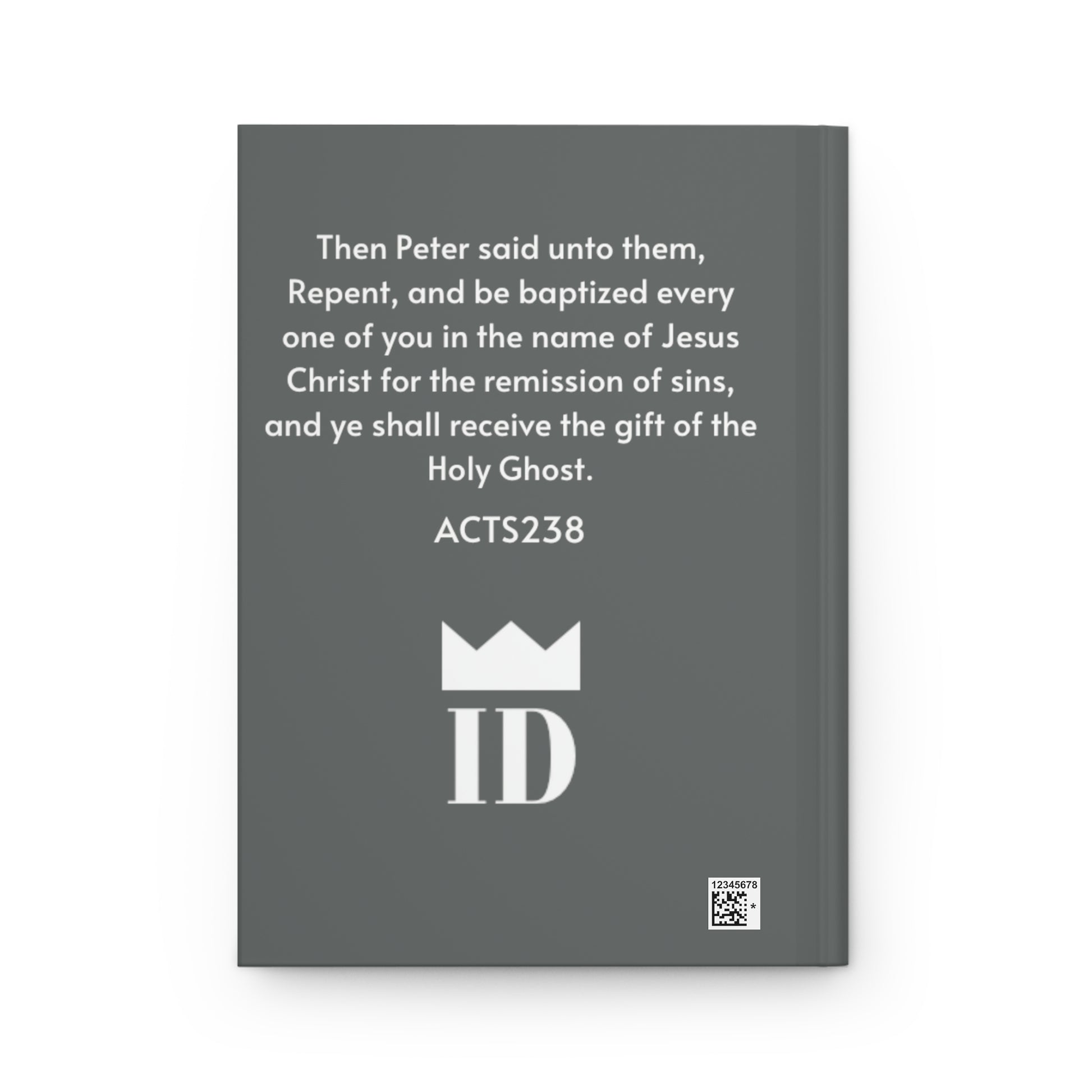 KINGDOM ID Hardcover Journal - NZC Apparel: Nashz Couture