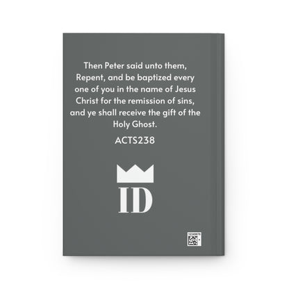 KINGDOM ID Hardcover Journal - NZC Apparel: Nashz Couture