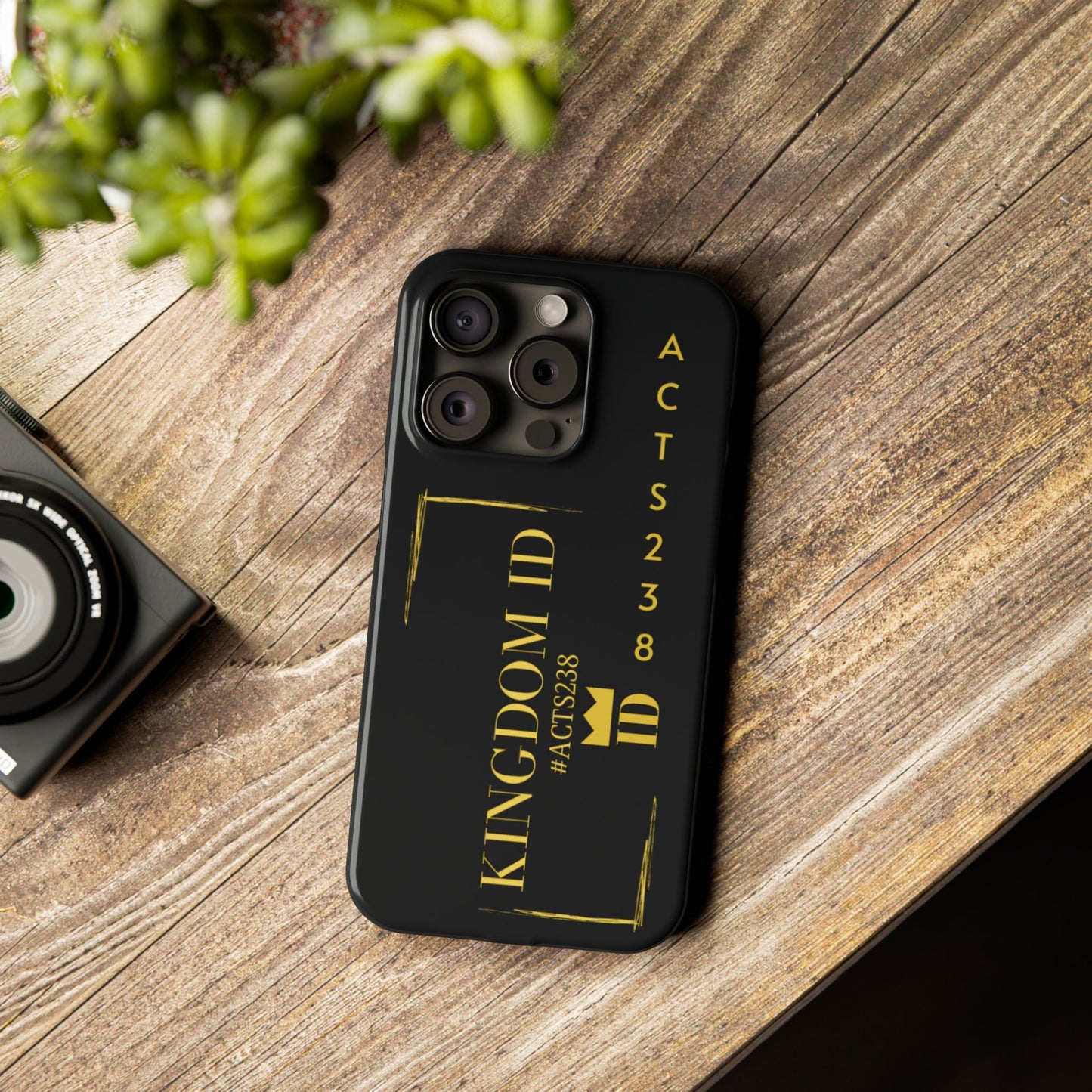 Kingdom ID- Slim Phone Case - NZC Apparel: Nashz Couture