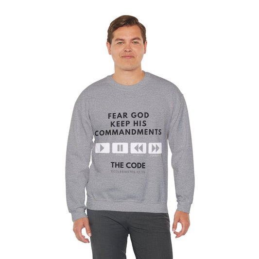 THE CODE Unisex Crewneck Sweatshirt - NZC Apparel: Nashz Couture