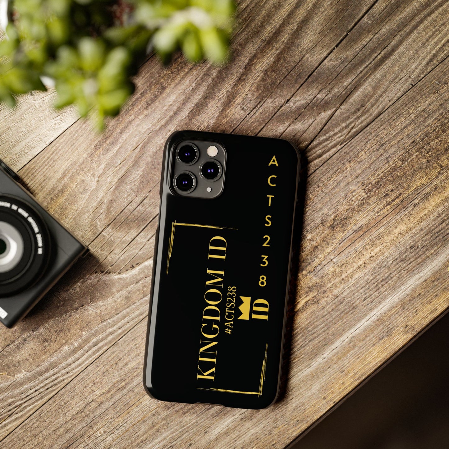 Kingdom ID- Slim Phone Case - NZC Apparel: Nashz Couture