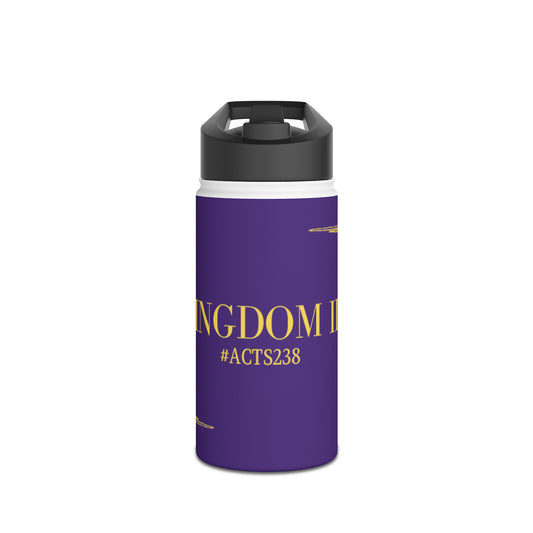 KINGDOM ID Stainless Steel Water Bottle - NZC Apparel: Nashz Couture