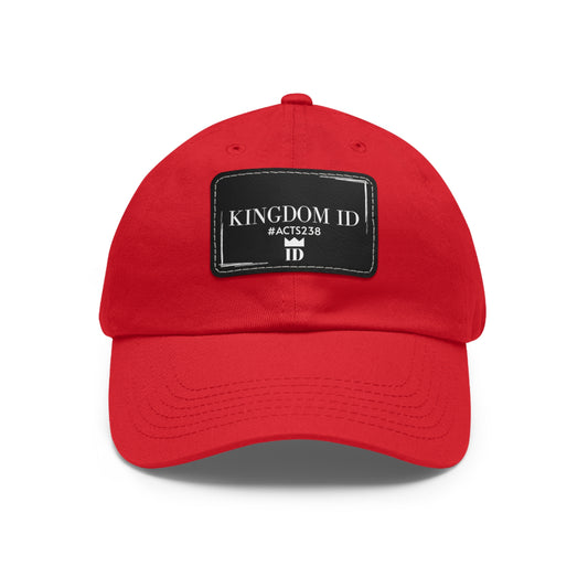 KINGDOM ID Leather Patch (Rectangle) - NZC Apparel: Nashz Couture