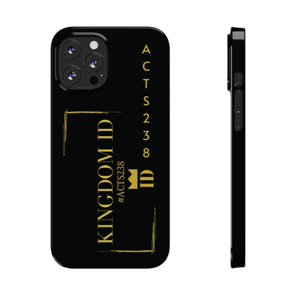 Kingdom ID- Slim Phone Case - NZC Apparel: Nashz Couture