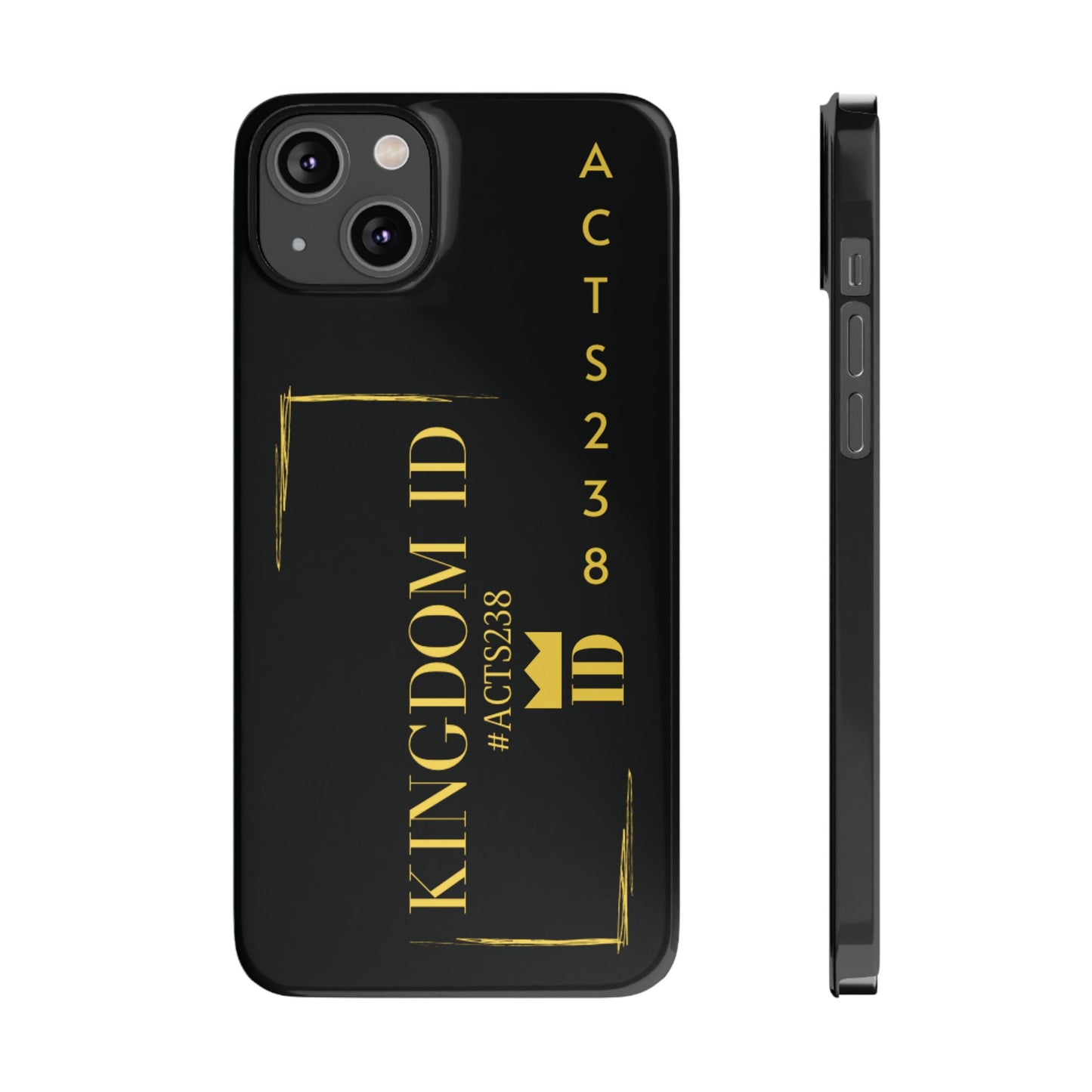 Kingdom ID- Slim Phone Case - NZC Apparel: Nashz Couture