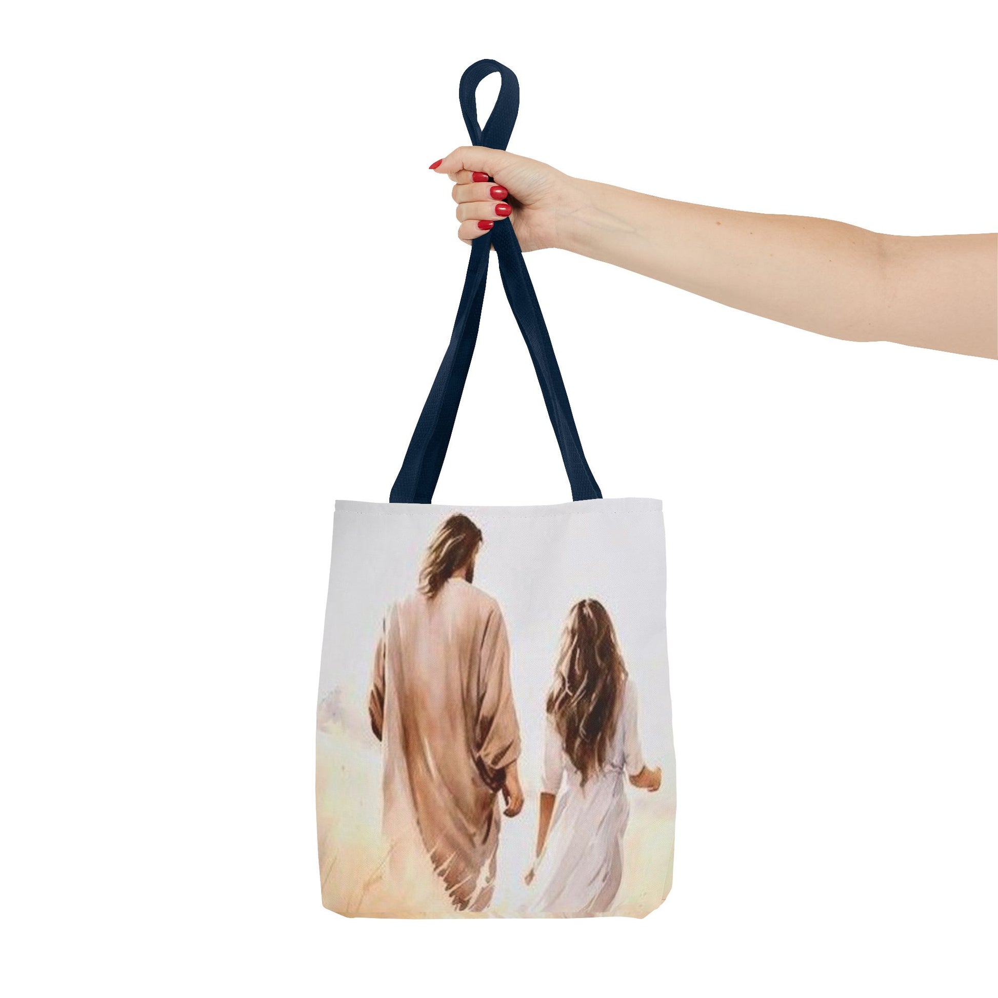 Jesus Walks with- Me Tote Bag - NZC Apparel: Nashz Couture