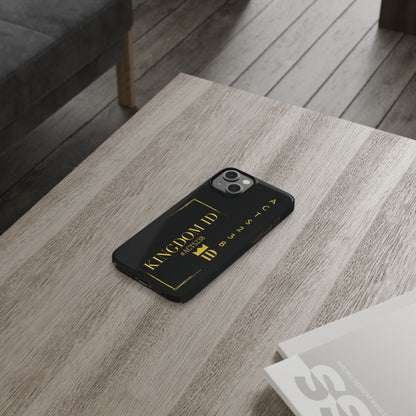 Kingdom ID- Slim Phone Case - NZC Apparel: Nashz Couture