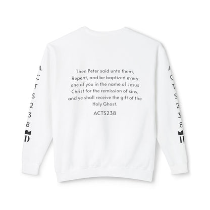 Kingdom ID Acts 2:38 Christian Unisex Crewneck Sweatshirt - NZC Apparel: Nashz Couture